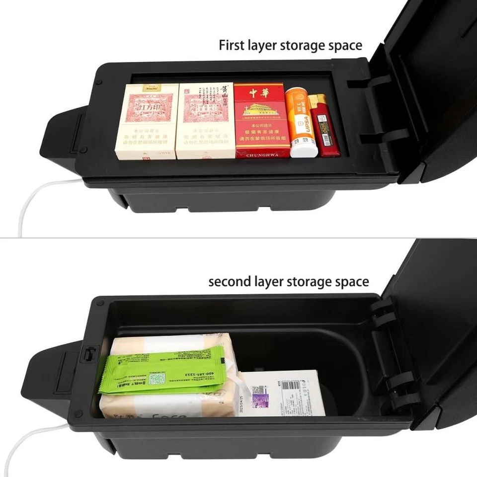 For TOYOTA 86 GT86 / Subaru Brz Center armrest for Scion FR-S 2012-2020 (black) - Image 3 of 4