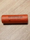 WASHINGTON ROLL 1963P 90% SILVER QUARTERS | ORIG BANK WRAP | UNOPENED/UNTAMPERED