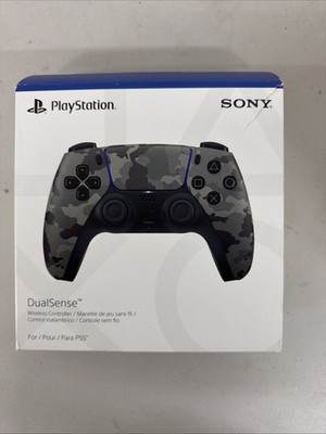 PlayStation 5 DualSense Wireless Controller Gray Camouflage