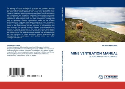 Antipas Massawe | MINE VENTILATION MANUAL | Taschenbuch | Englisch (2010)