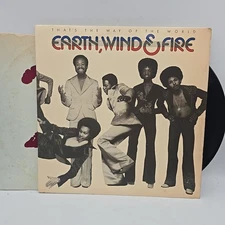 Earth, Wind & Fire That's The Way Of The World Soundtrack Vinyl Record Soul Vg- 