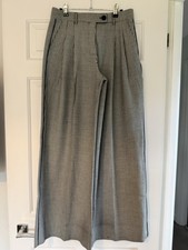 ME+EM Houndstooth Palazzo Trouser In Black/cream, UK8, NWOT RRP�225