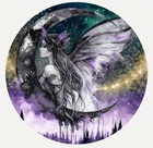 Hayleybug 1 oz The Night Fae silver Round Mintage of 15 w/ COA