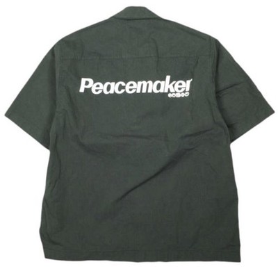 OAMC Peacemaker Boxy Short Sleeve Shirt Black L Used From Japan