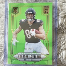 Panini 2025 Donruss Elite Colston Loveland #109 Bears Rookie Aspirations /999
