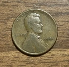 1944 P Lincoln Wheat Cent W/Reverse Error Free Shipping
