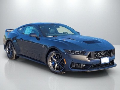 2025 Ford Mustang Dark Horse Blue Ember Metallic | 24x36'' POSTER | Muscle Car