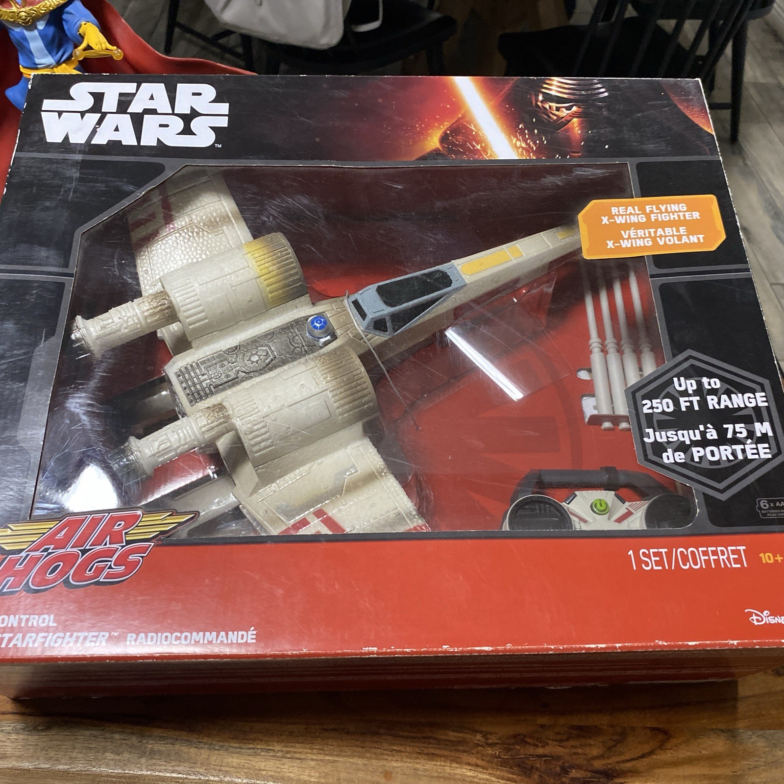 Star Wars Force Awakens Air Hogs X-Wing Fighter Remote Contr