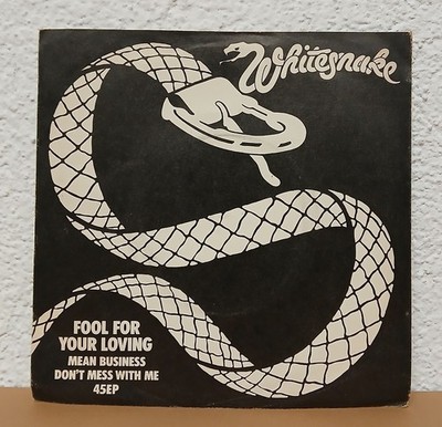 7'' EP - WHITESNAKE Fool For Your Loving - 1980 United Artists Records BP 352