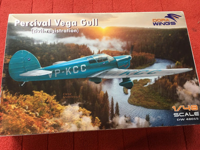 1:48 DORA WINGS Perival Vega Gull (civill registration)