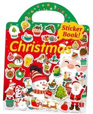 Reusable Sticker Book, Travel Stickers for Kids, Boys Girls Gift Christmas