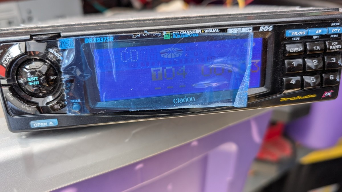 Clarion DRX9375R CD Player W Remote 1997 Vintage Cd | eBay