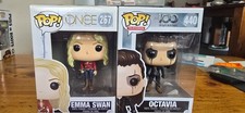Once Upon a time Emma Swan and The 100 Octavia Blakefunko pop vinyl bundle