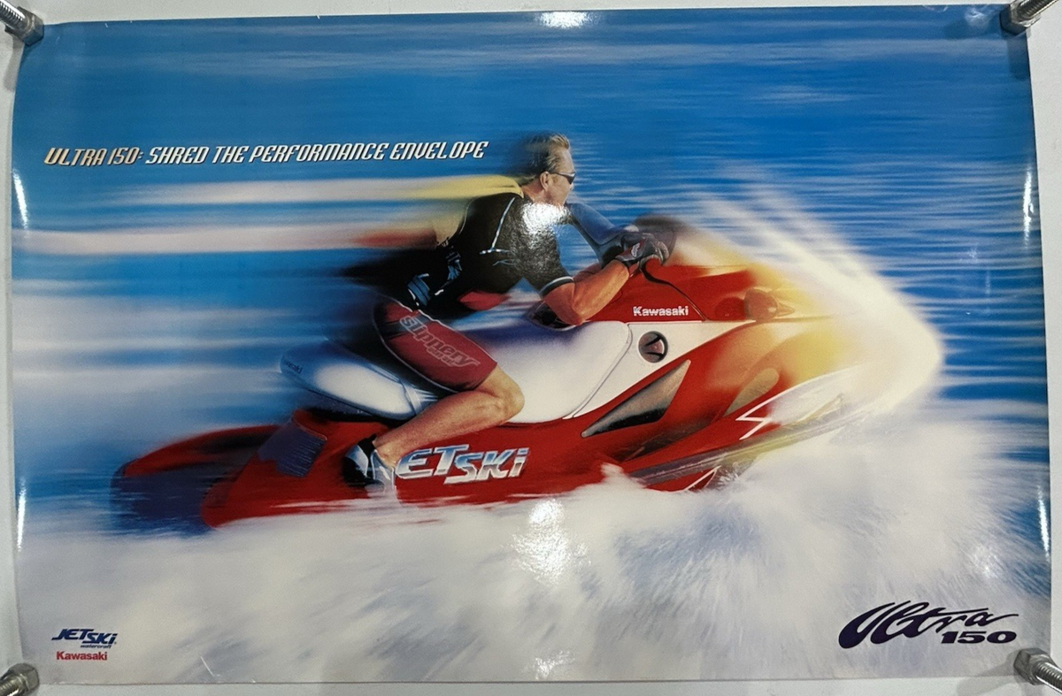 Kawasaki Ultra 150 Jet Ski Dealership Poster 38