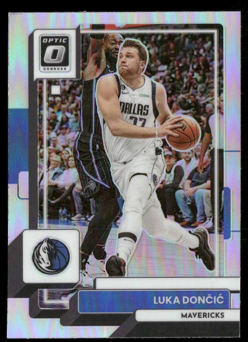 Luka Doncic 2022-23 Donruss Optic Holo #160 Dallas Mavericks