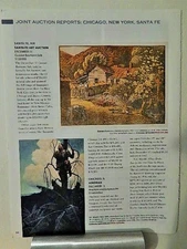 GUSTAVE BAUMANN  ART PIECE ORIG VTG 2022 ADVERTISEMENT