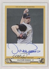 2005 Upper Deck Origins Signatures Oliver Perez #OP1 Auto 0v1