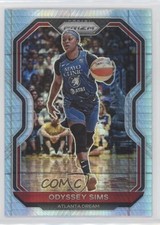 2021 Panini Prizm WNBA Hyper Prizm Odyssey Sims #80 5ya