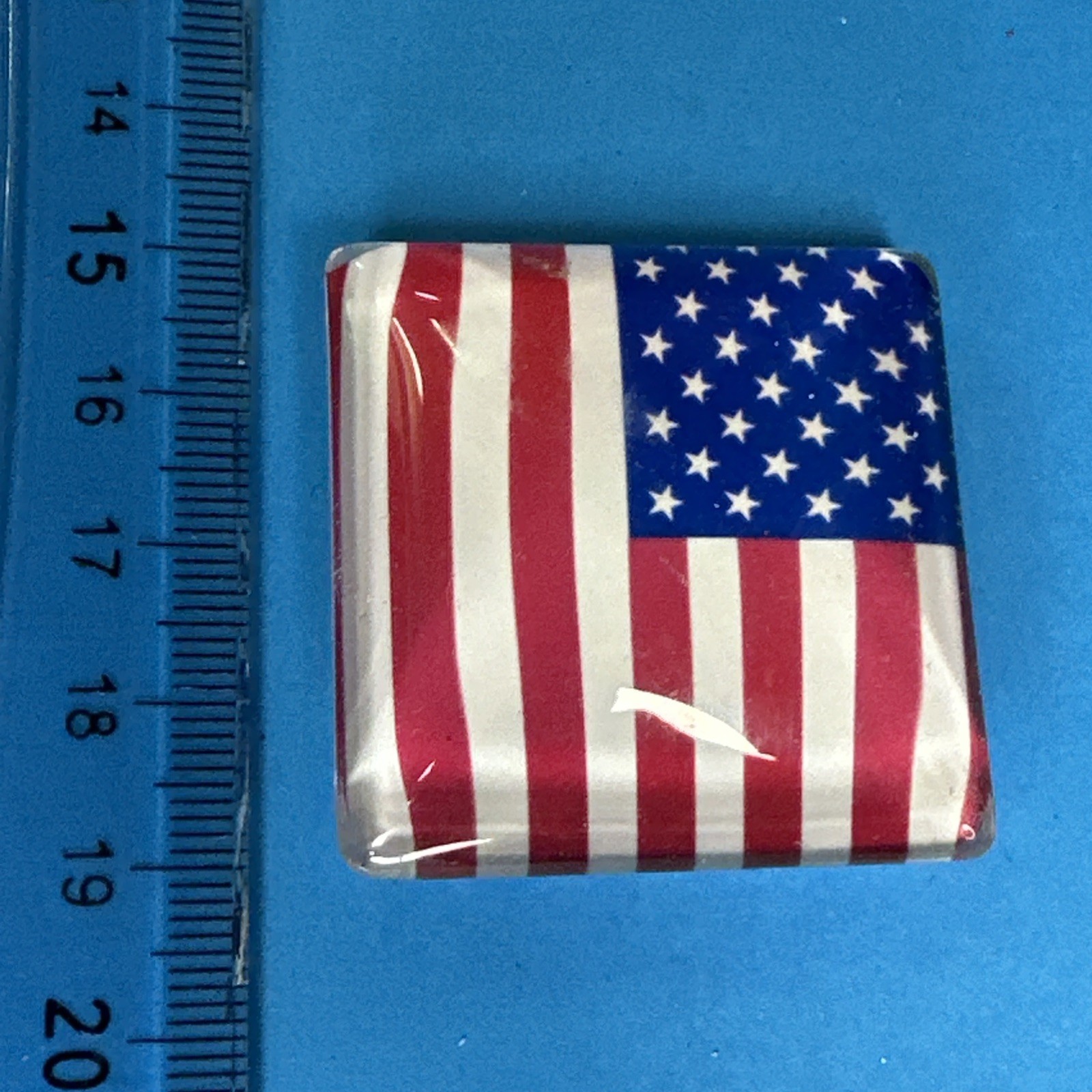 BANDIERA AMERICA CALAMITA MAGNETE FRIGO FRIGORIFERO - COLLEZIONE - VINTAGE