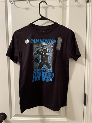Carolina Panthers Youth Boys Short Sleeve T-Shirt Cam Newton 2015 NFL MVP Black