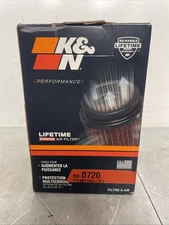 K&N RD-0720 Universal Clamp-On Air Filter