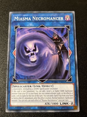 MIASMA NECROMANCER - DOOD-EN052 - COMMON - 1ST EDITION