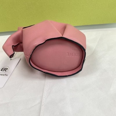 Loewe Women's Elepehant Crossbody Bag Pink Elephant Bag With