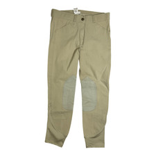 Dover Knee Patch Riding Pants Breech in Tan - Youth 14