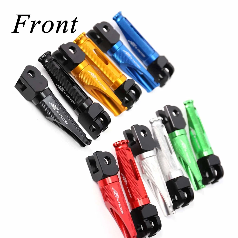 Clavijas delanteras antideslizantes plateadas MFP para Ducati 749 999 R/S 03 04 05 06 Foto 2 de 4