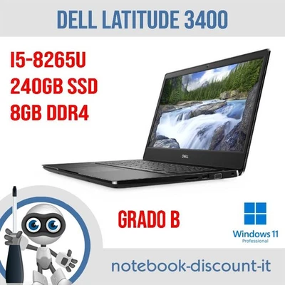 Dell Latitude 3400 · i5-8265U · 8GB · 240GB