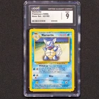 Wartortle 42/102 1999 Pokemon Base Set Unlimited Uncommon CGC 9 Mint