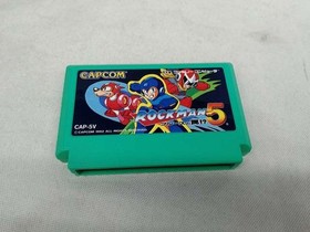 Capcom Rockman 5 Blues' Trap  Software Famicom NES