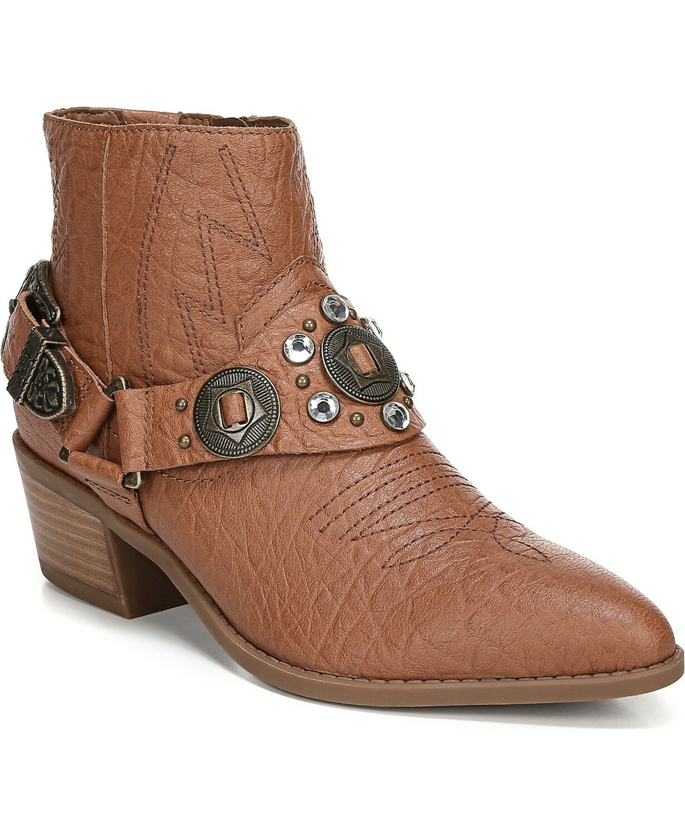 Women's Carlos Santana Marlene Western Boot Cognac B4HP MSRP $139