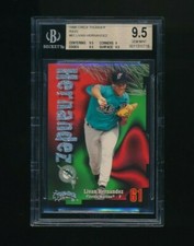 1998 Circa Thunder Rave /150 #61 Livan Hernandez BGS 9.5