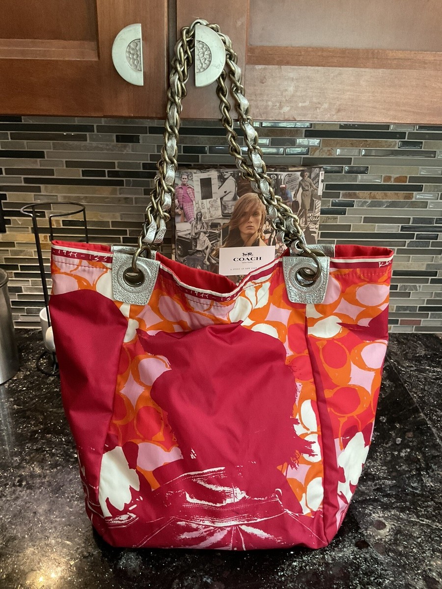 Coach Vintage Laughing Girl Parker Limited Edition Large Tote