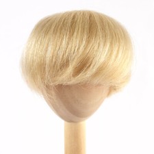 Set of 2 Monique Human Hair Pale Blonde Teeny Weenie 6"-8" Doll Wigs