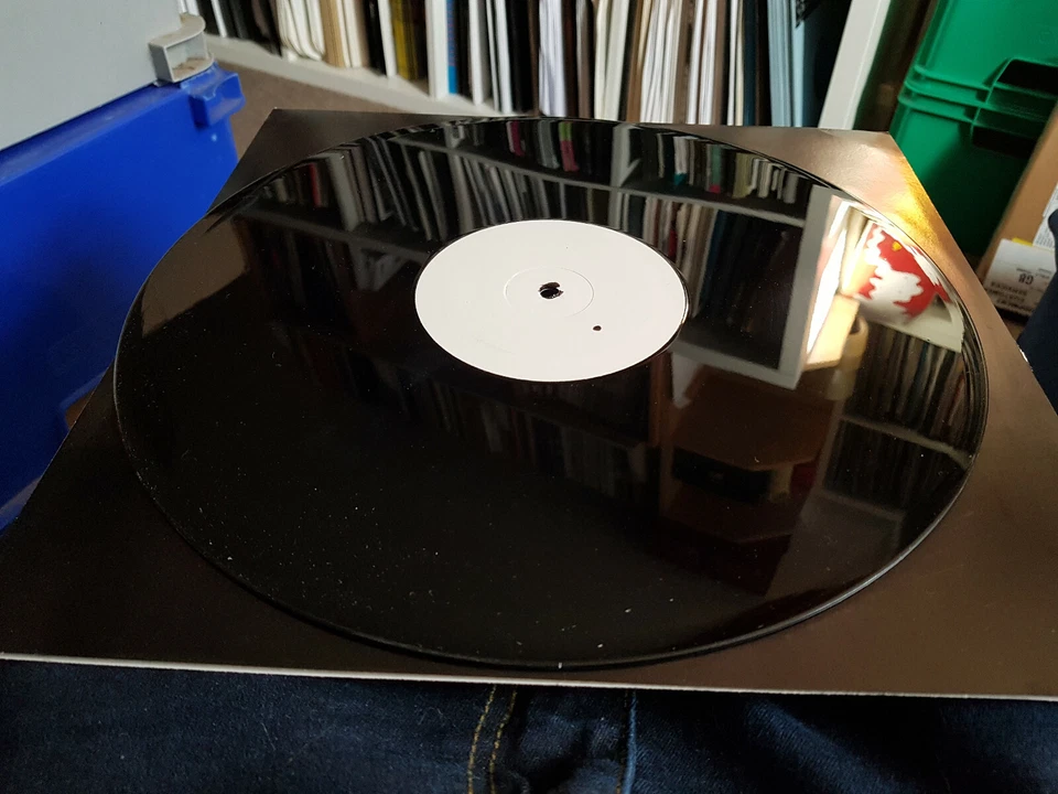 ANTI-SKATING 1 BLANK SIDED 12" VINYL RECORD CALIBRATE TURNTABLE pro-ject thorens - Image 4 of 4