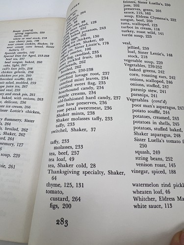 Shaker Cookbook Not By Bread Alone Caroline Piercy 1953 Living in community - Foto 8 di 11