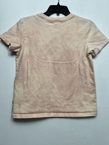 Vans Flower Checkered Short Sleeved T-Shirt Peach/light Pink Tie Dye Size Small - Picture 6 of 7