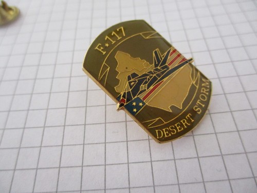 F 117 TORMENTA DEL DESIERTO - FUERZA AÉREA - COLECCIÓN PRIVADA - PIN RARO DE COLECCIÓN - EE. UU. 4 - Imagen 4 de 5