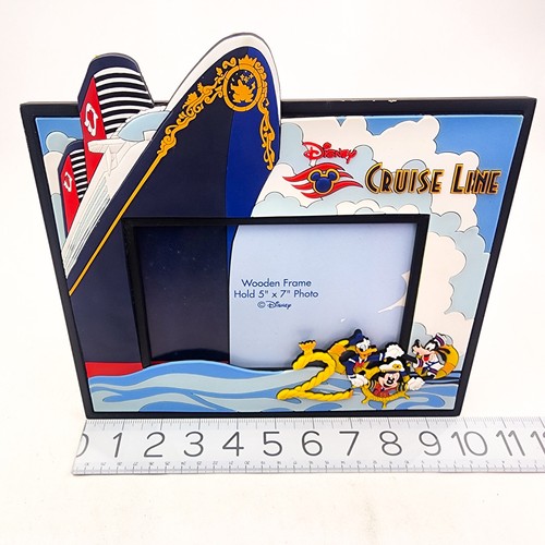 Vintage Disney Cruise Line 2000 Picture Frame Holds 5” x 7” Photo Nautical Ship - Picture 4 of 13