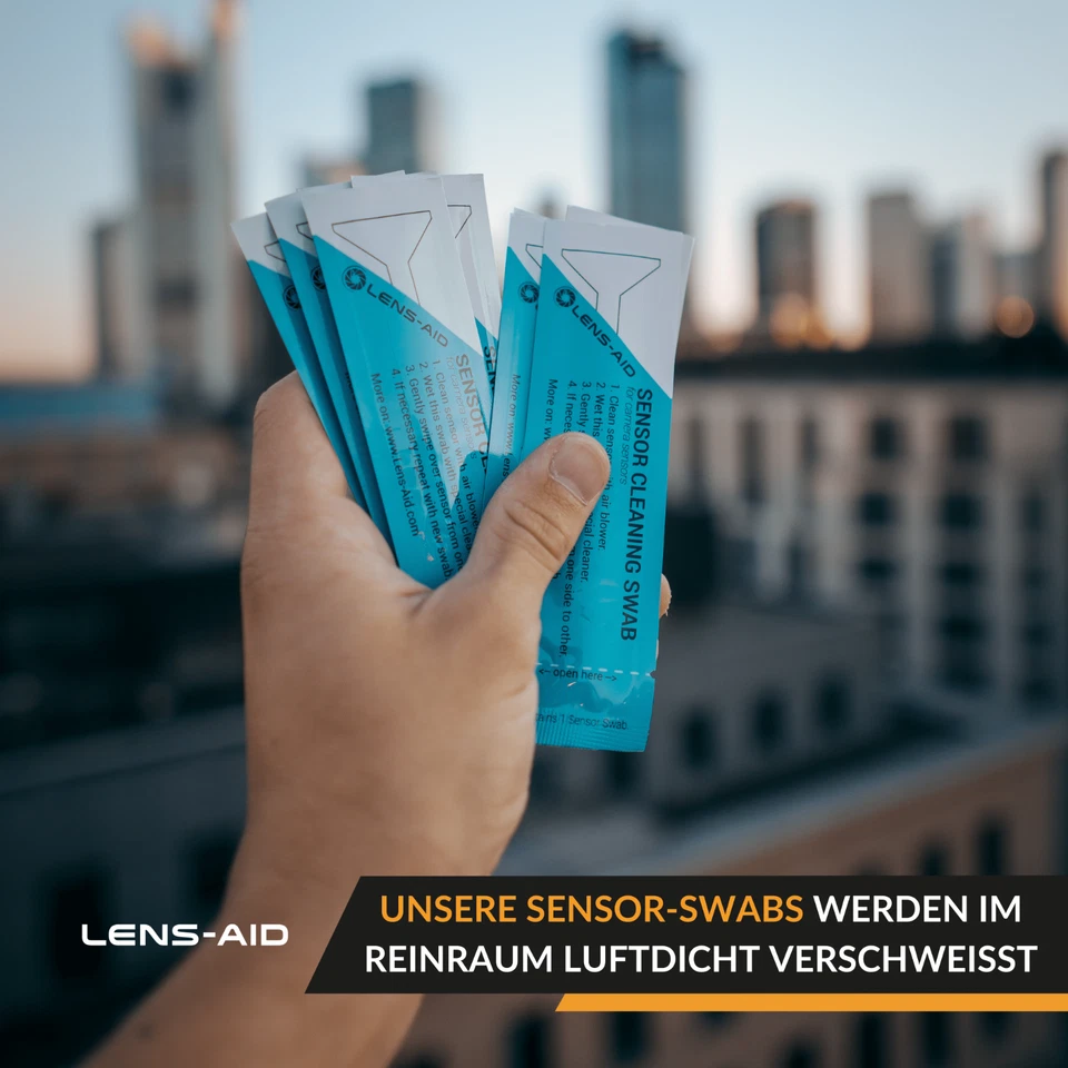 12x Lens-Aid Sensor Cleaning Swabs für Vollformat, APS-C, MFT - Bild 2 von 4