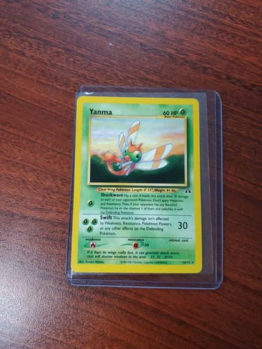 Yanma 36 75 Neo Discovery Nm Pokemon Card Rare EBay