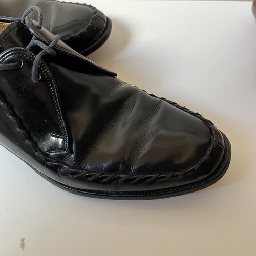 Barker Men's Black Leather Shoes UK 8E Barkers of Earl Barton Laces Formal Smart - Picture 19 of 24