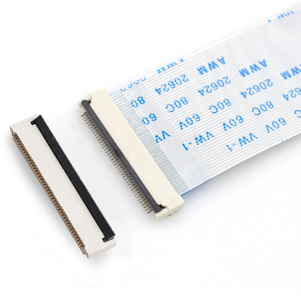 FFC/FPC Connector Flat Cable Socket 0.5MM 4-60 Pin Front Insert Back Flip Plug - Image 4 of 4