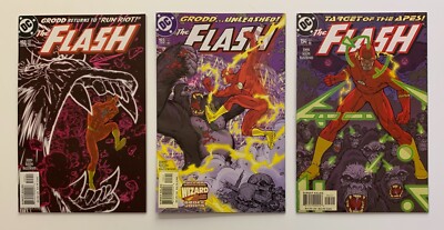 Flash #192, 193 & 194 comics. Run Riot all 3 parts (DC 2003) 3 x VF+/- issues