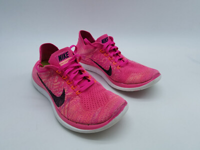 HOT Shoes Nike Nike Free Flyknit Femme Rose Nike Free Flyknit