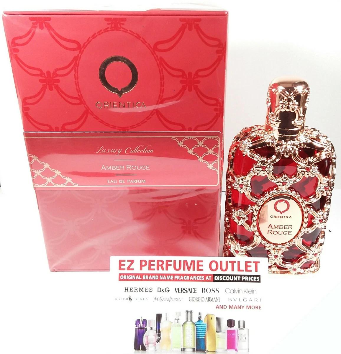 ORIENTICA HARAMAIN AMBER ROUGE 80ML 2.7 OZ UNISEX PERFUME BRAND