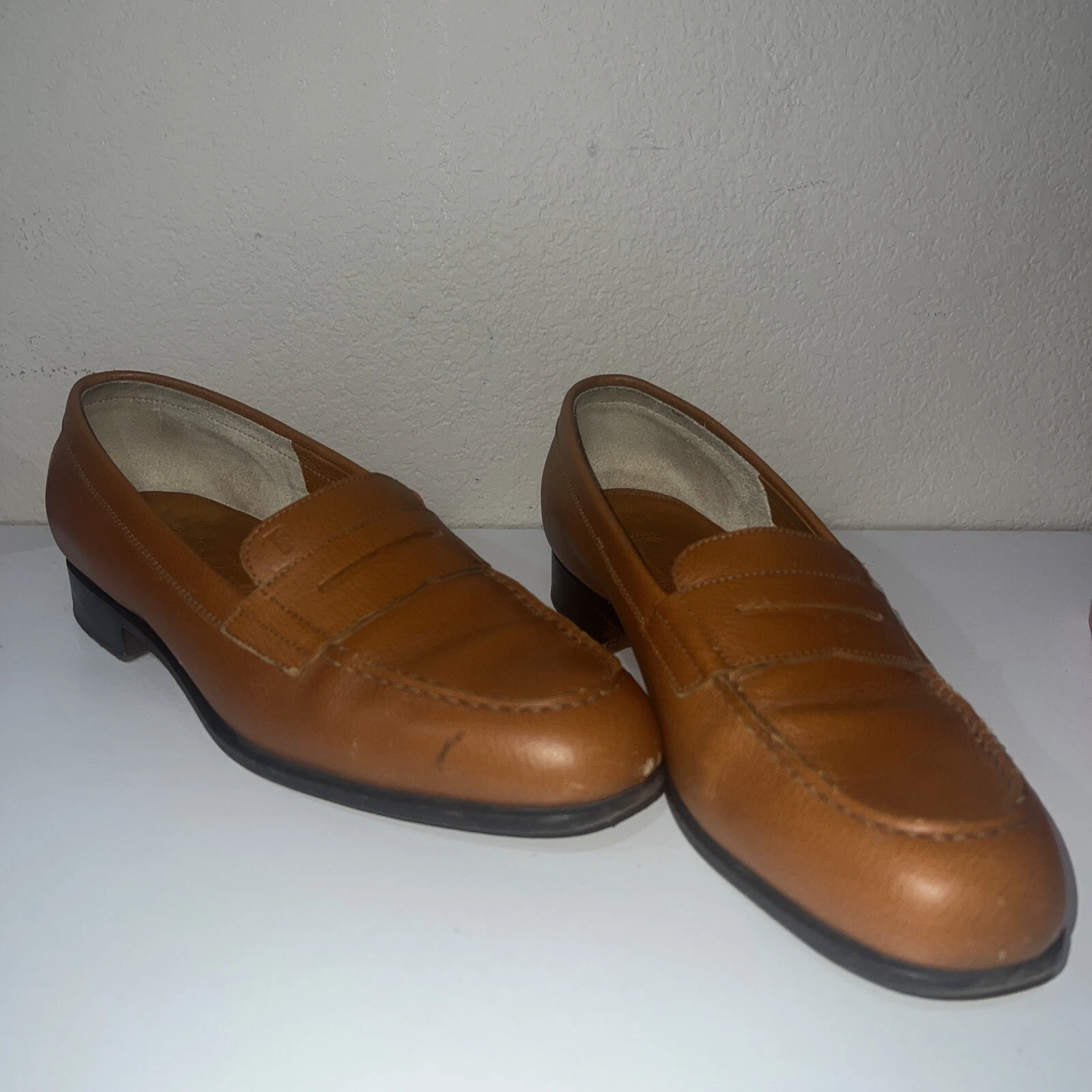TOD’S Mocassino slip on donna TODS Italy taglia 10 scarpe da guida in pelle