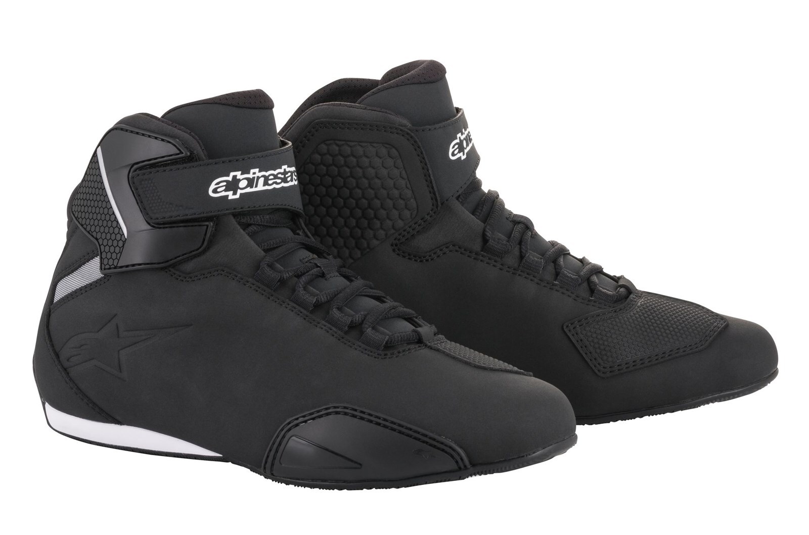Alpinestars Sektor Motorradschuhe Gr. 8,5 = 41 - Schwarz